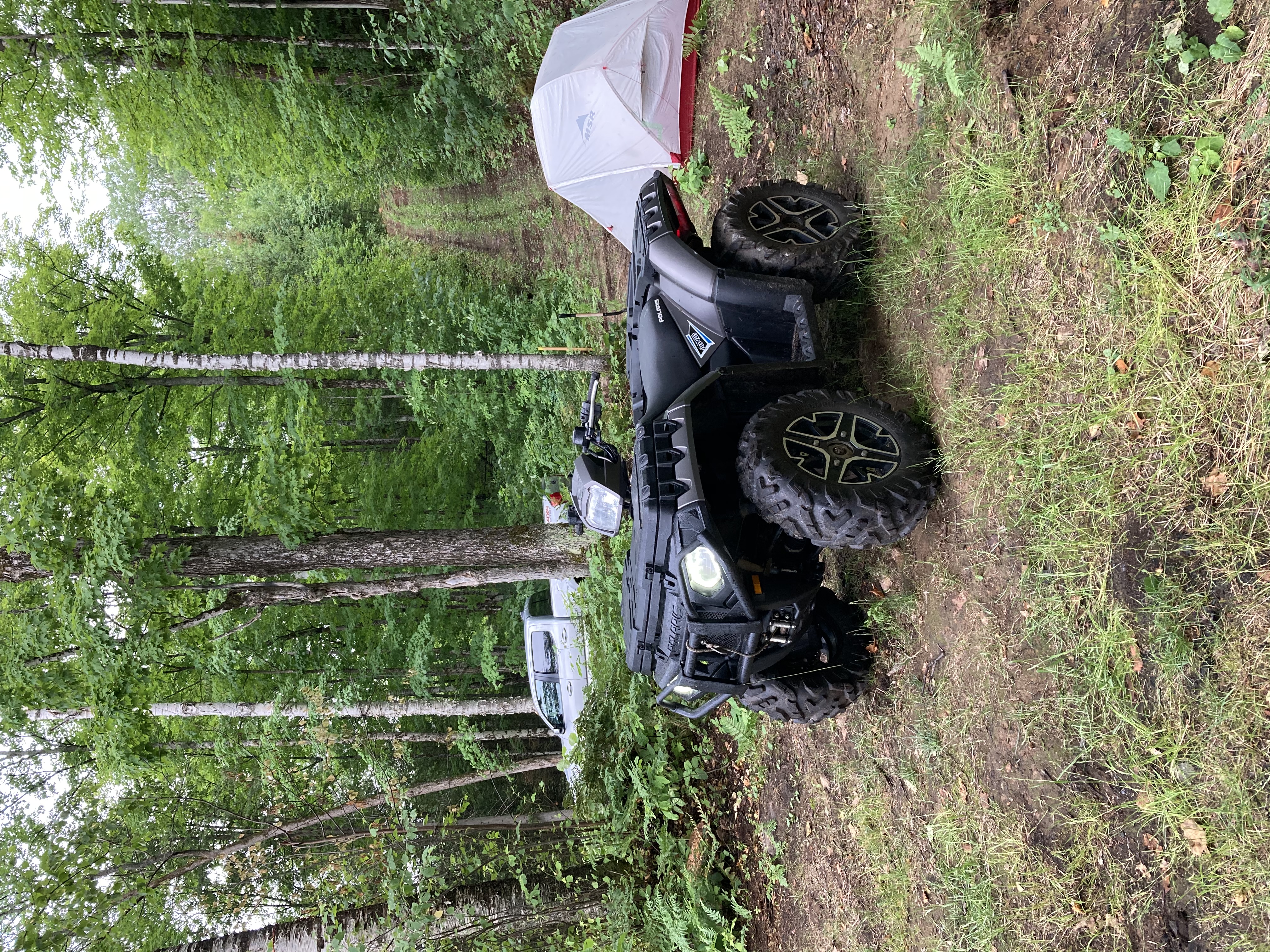 ATV at the lakefront