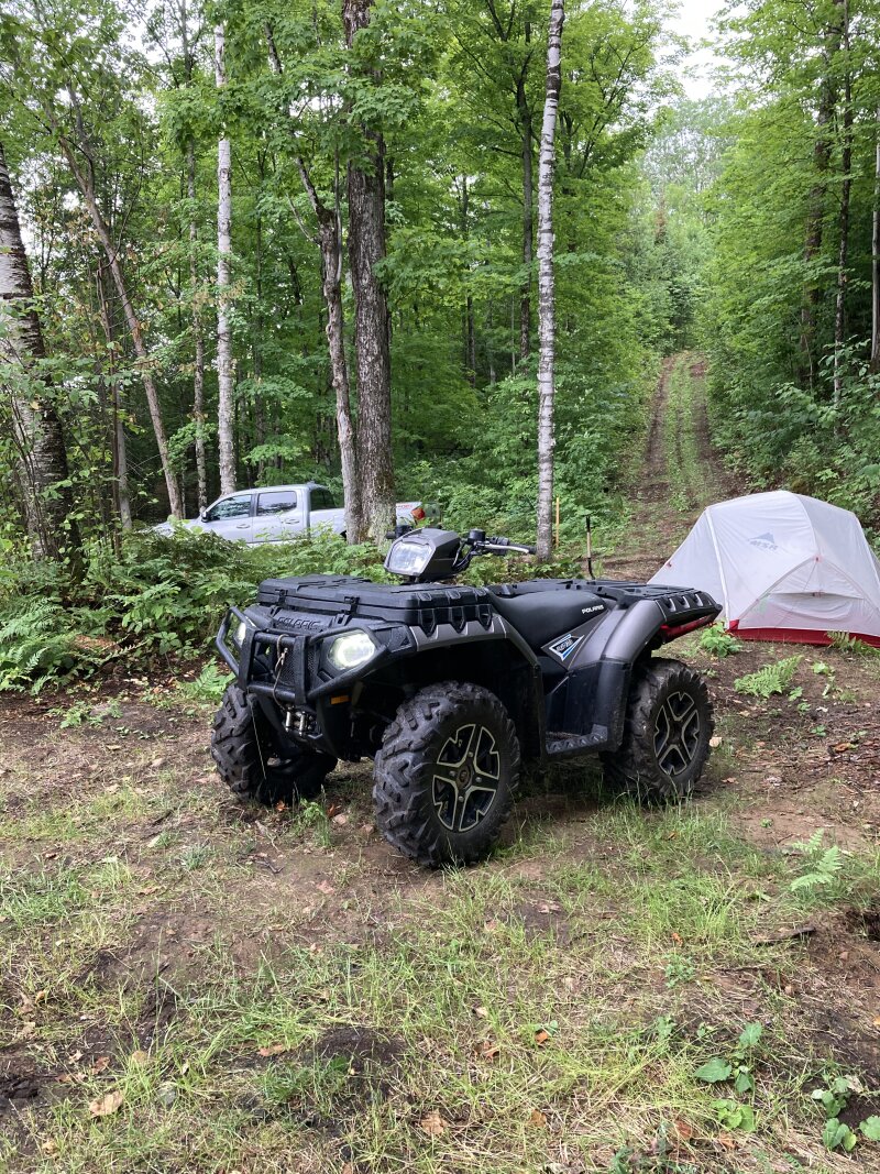 ATV at the lakefront